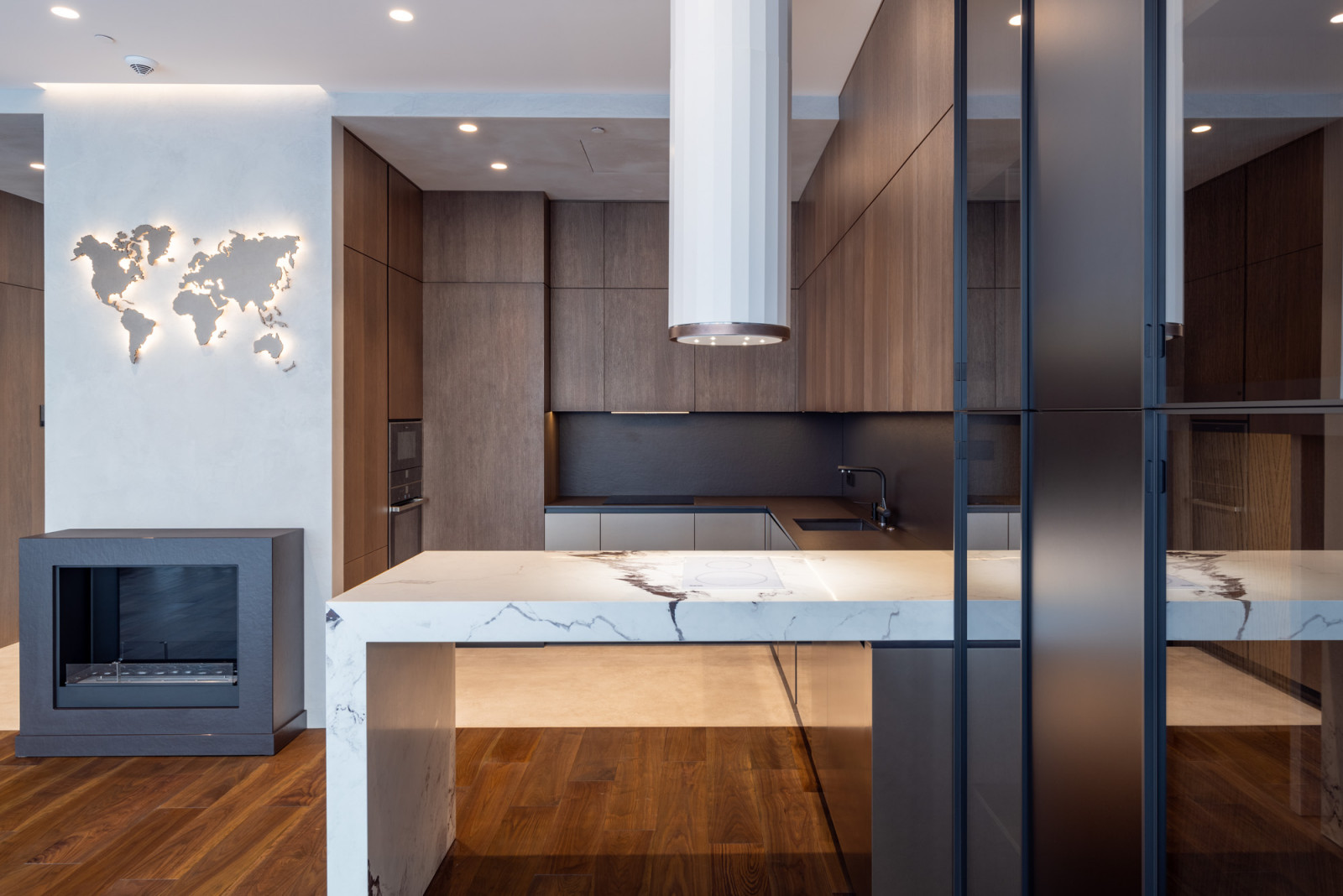 One-bedroom apartment in Skyscraper