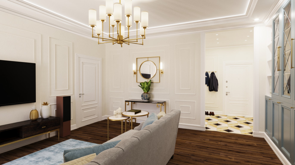 Квартира в стиле неоклассика