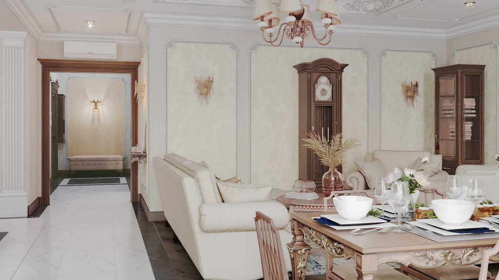 Дизайн интерьера квартиры на улице Гастелло, ЖК Виктори Плаза