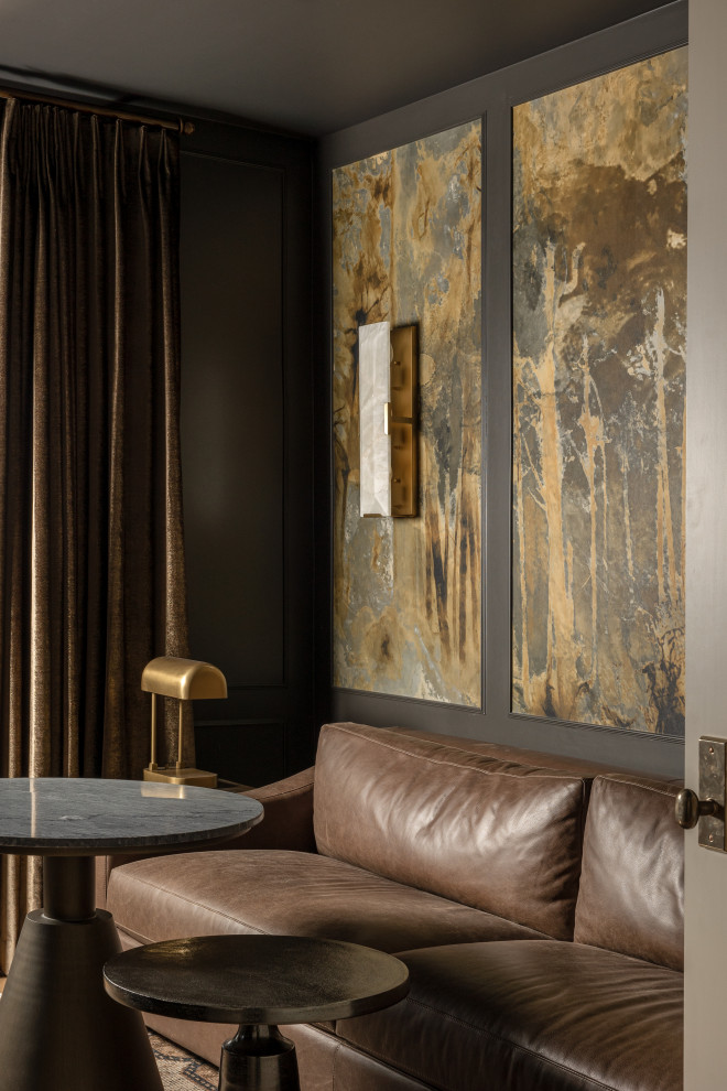 Inspiration for a huge transitional home office remodel in Salt Lake City