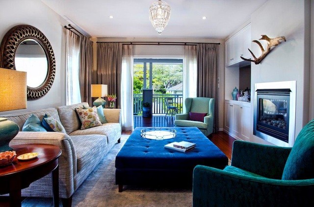 Greenslopes Project eclectic-living-room