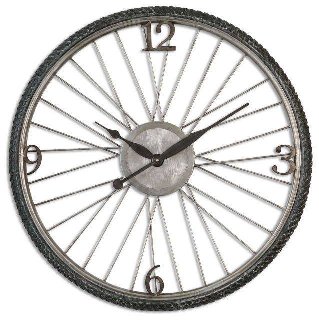 Bicycle Spokes Wall Clock