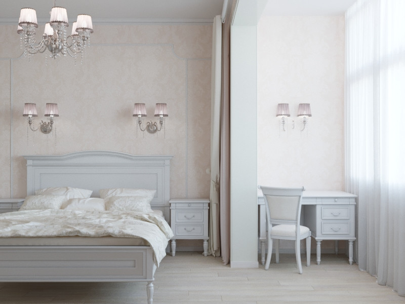 Проект квартиры  в Выхино в  стиле неоклассика