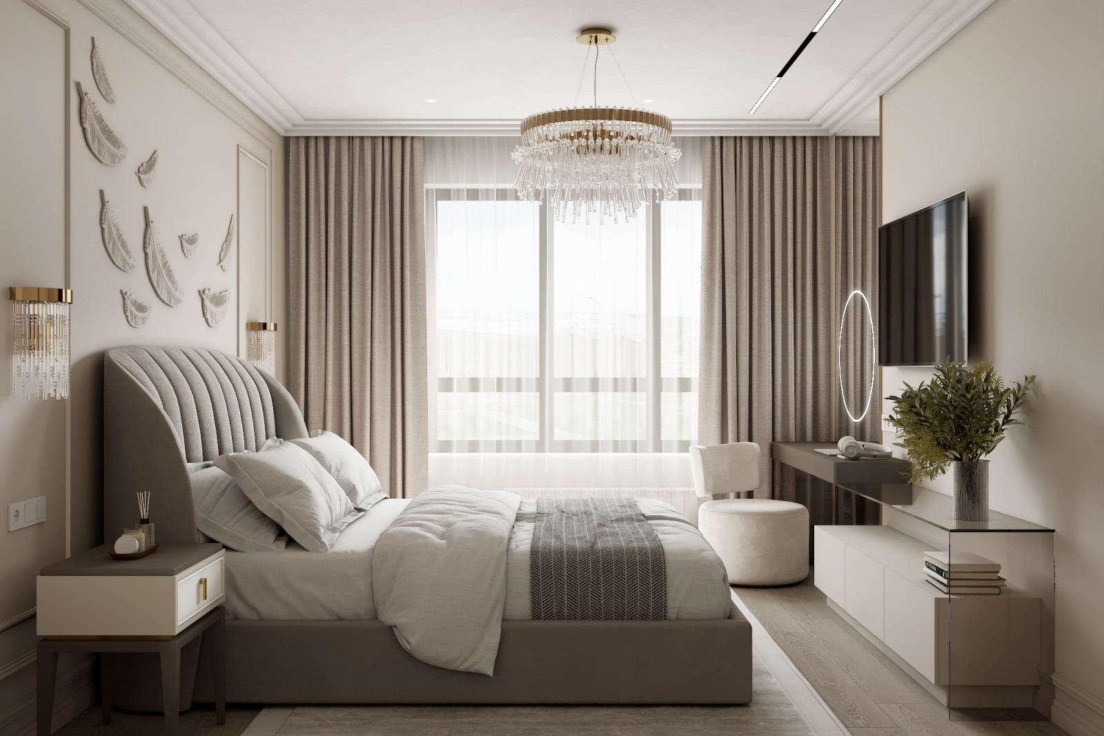 Квартира 80 м2 ЖК "САНСИТИ" Этническая Сказка