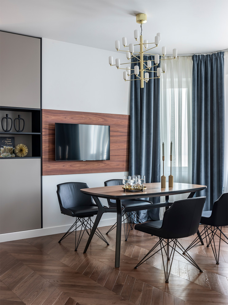 Fragment of the dining area. Фрагмент столовой зоны.