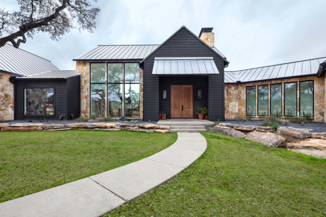 Modern Homestead Exterior - Country - Exterior - Austin - by Kelley