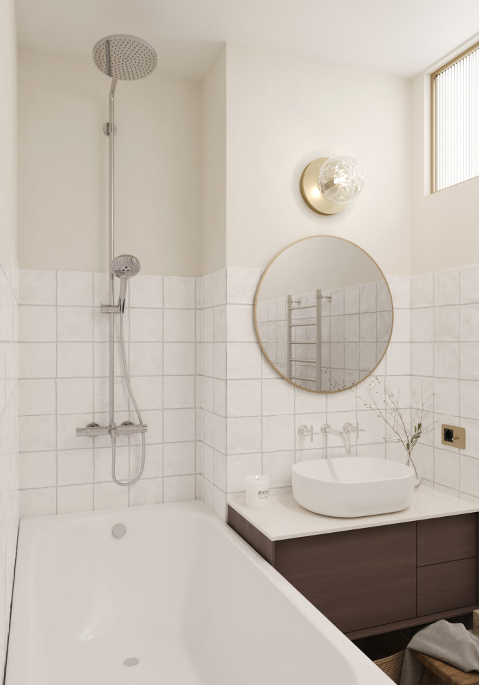 Ванная комната с бра