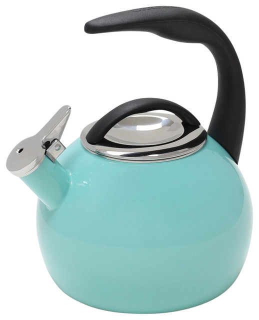 Chantal Aqua Enamel On Steel 2 Quart Anniversary Teakettle