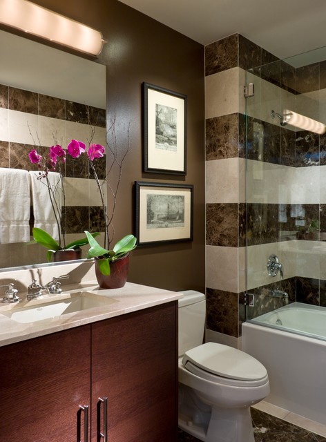 River North High-Rise - Contemporary - Bathroom - Chicago - by Kaufman ...