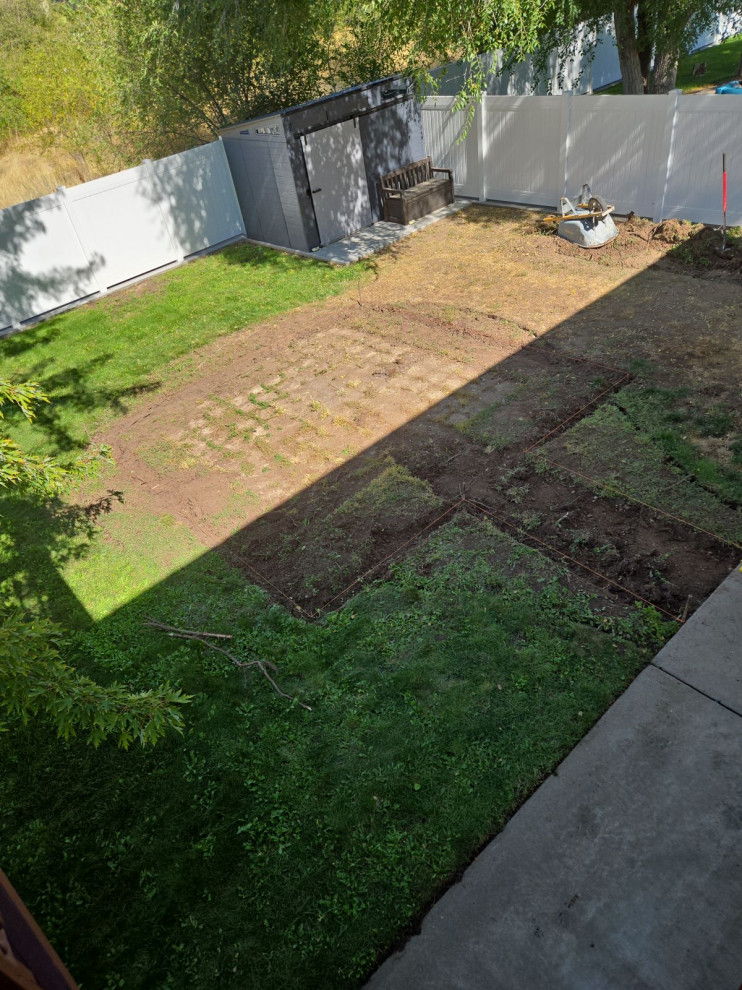 Simple Concrete Patio