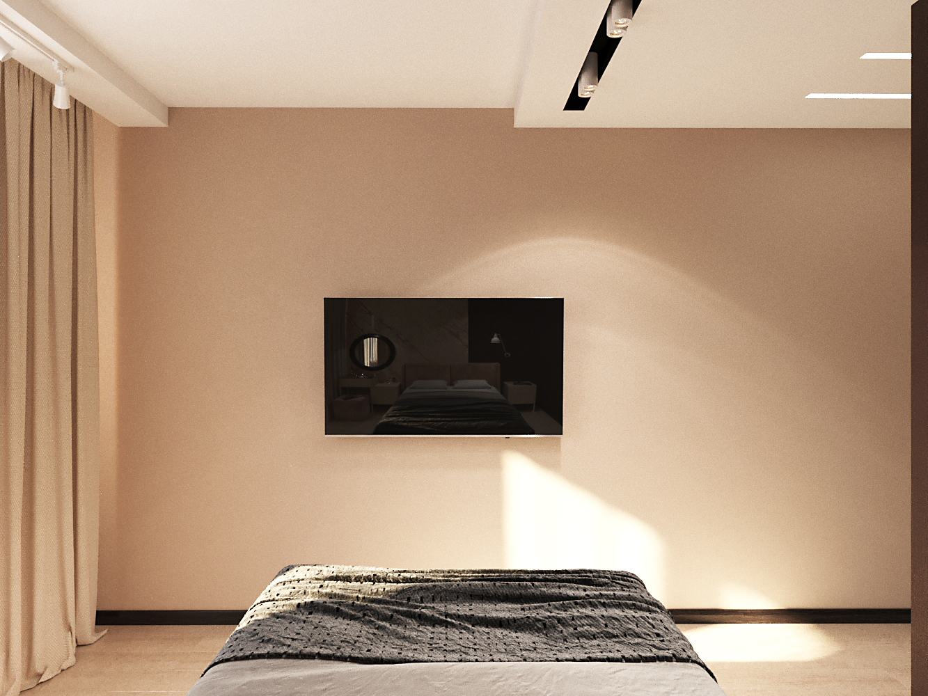 спальня с гардеробной