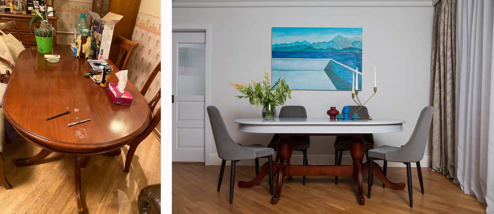 Обновление квартиры в старом фонде (фото ДО)