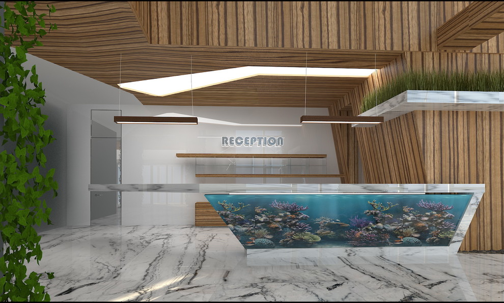 Ресепшн гостиницы в Сочи