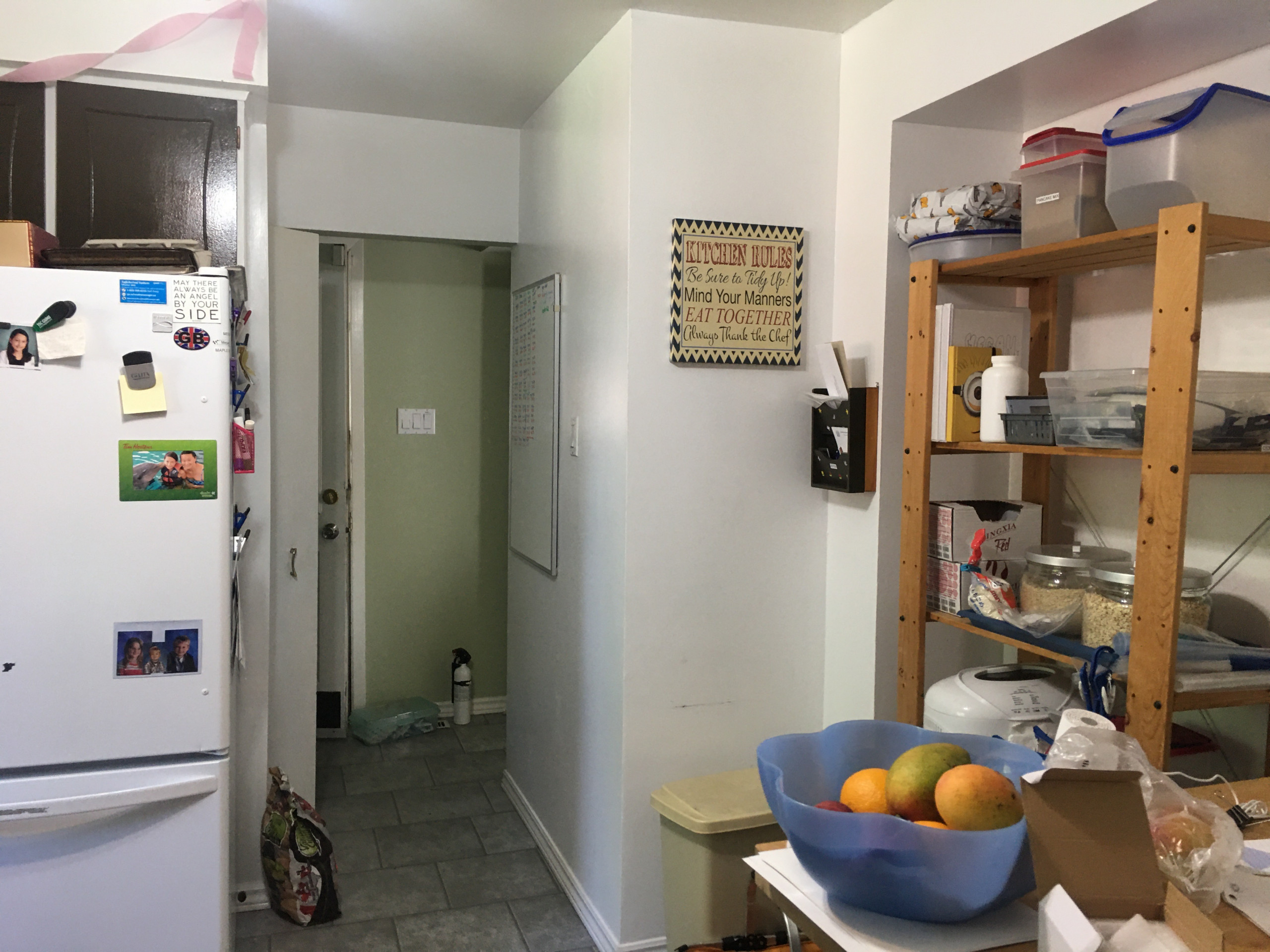 lacking storage