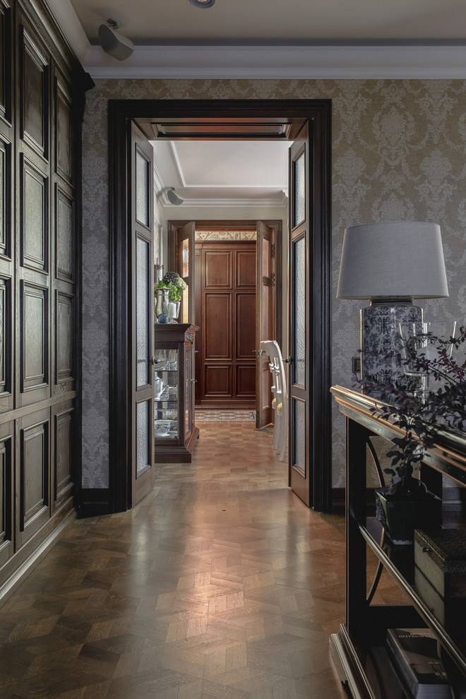 Квартира в английском стиле с колониальными акцентами