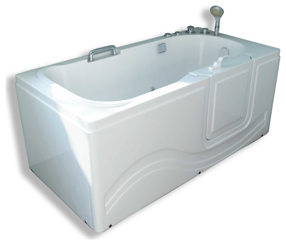 Whirlpool Walkin Tub 60" x 30" 6 jets Rightside Door Penny