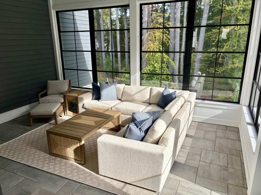 Example of a transitional deck design in Boston