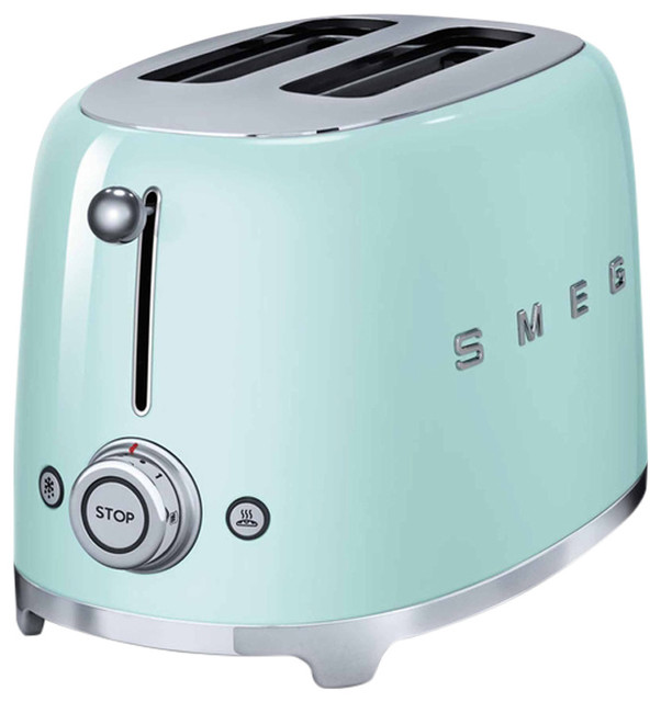 Smeg 2-Slice Toaster, Pastel Green