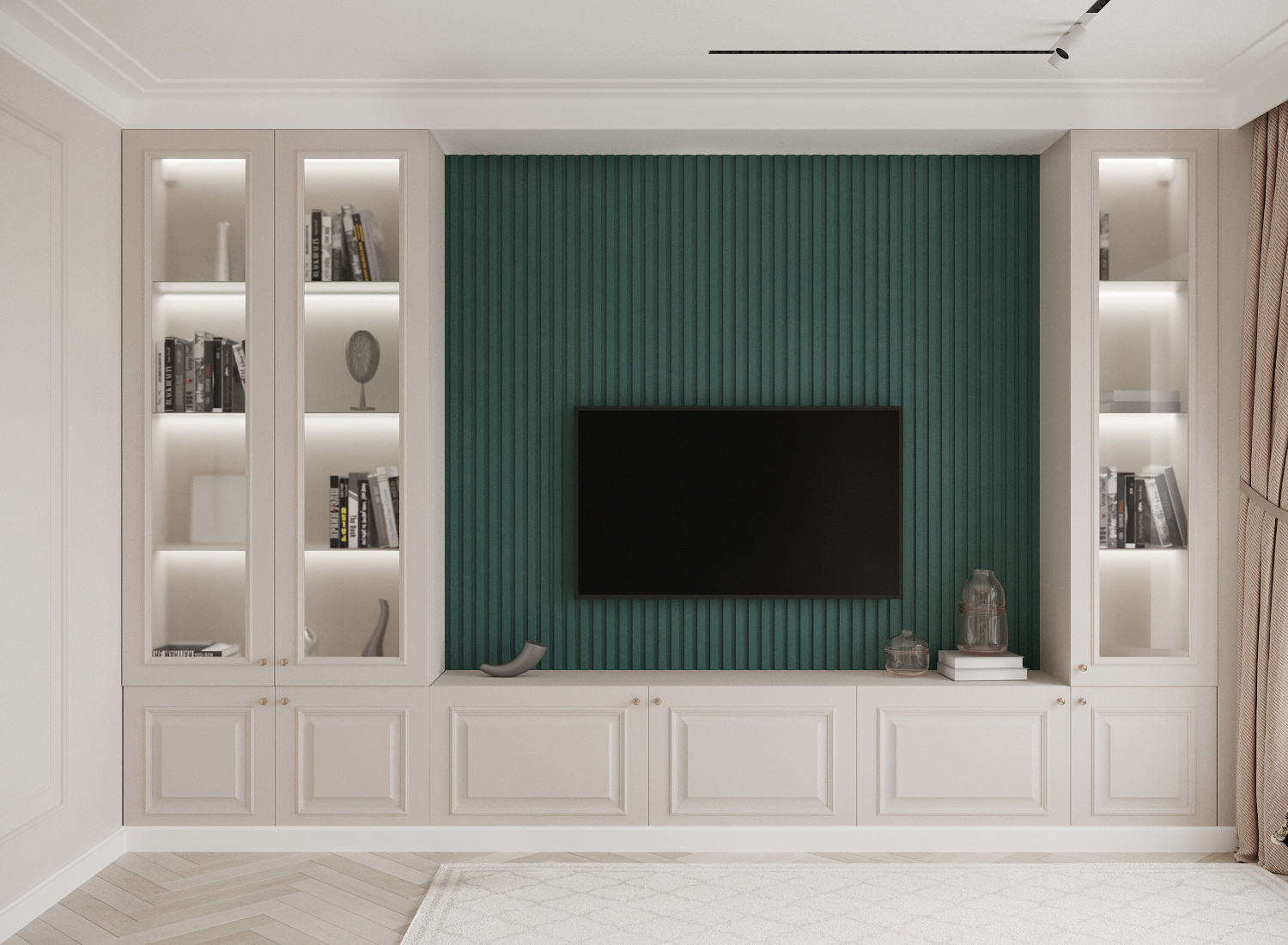 Дизайн-проект трехкомнатной квартиры в современном стиле