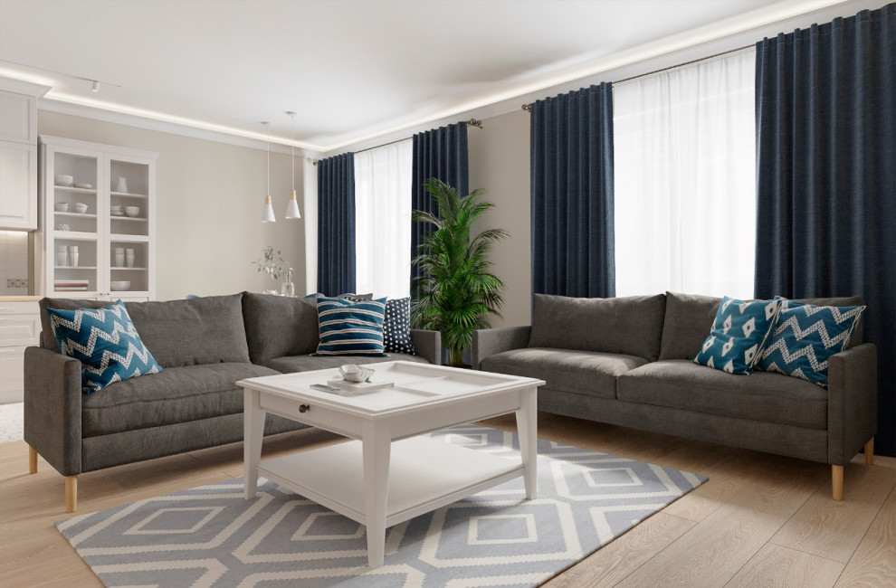 Кухня-гостиная