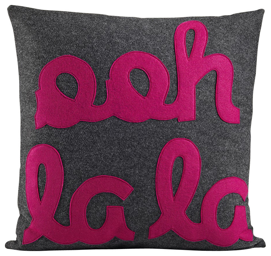Ooh La La Contemporary Decorative Pillows By Alexandra Ferguson