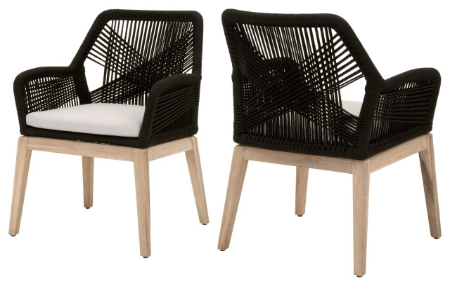 Loom Outdoor Arm Chair, Set of 2