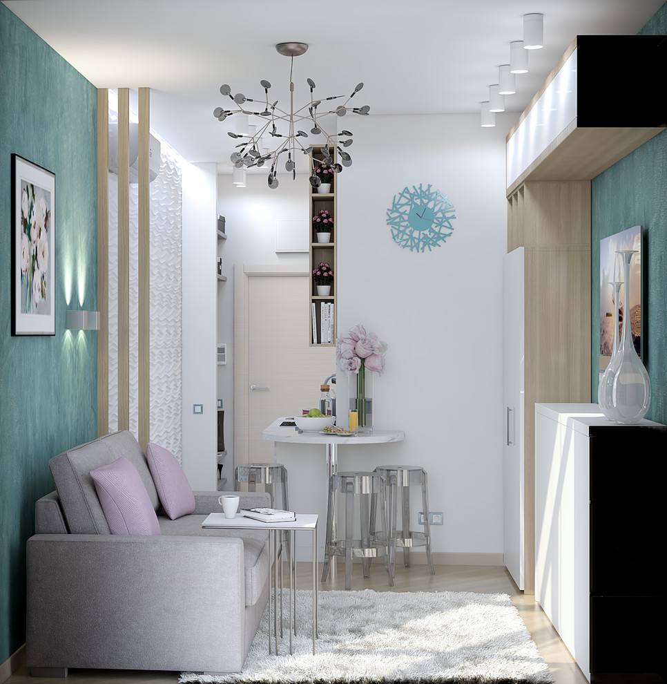 Квартира-студия площадью 21 кв м