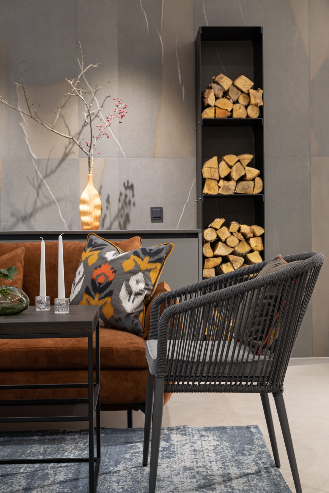 Реализованный проект банного комплекса на территории частного дома