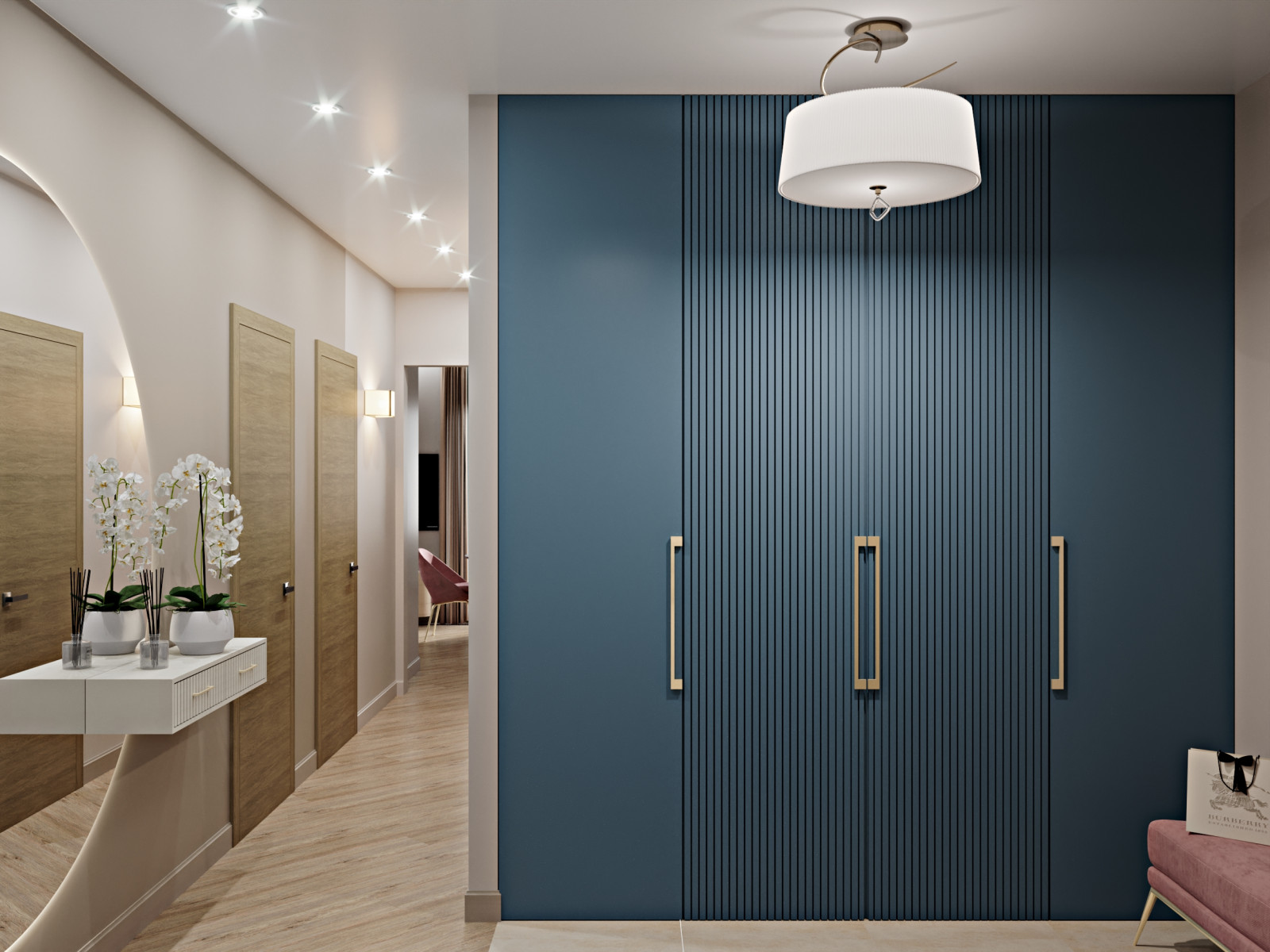 Лаконичная квартира в неоклассическом стиле.