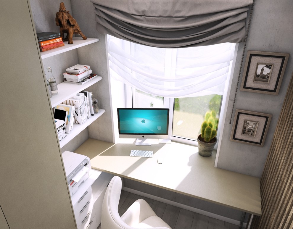 Проект 2-комнатной квартиры для молодой девушки