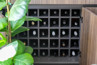 ミッドセンチュリースタイルのおしゃれなワインセラーの画像 75選