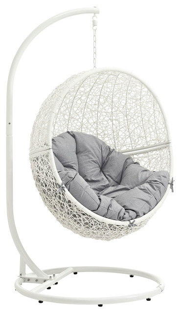 grey hammock swing chair