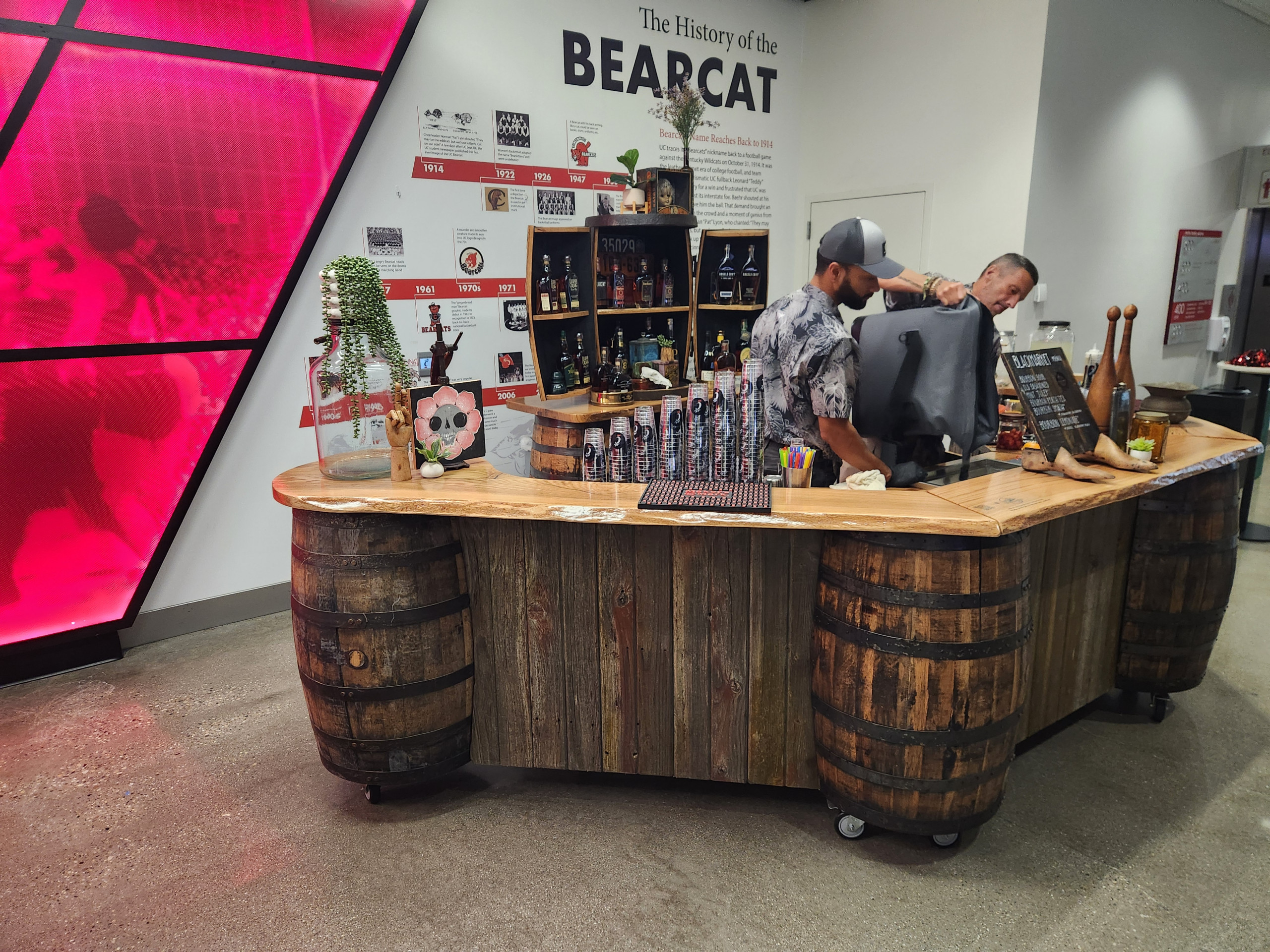 Custom roll around Bars