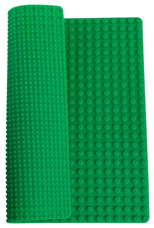 PlayScapes 15" Portable Building Brick 2-Sided Play Mat - Compatible with Most
