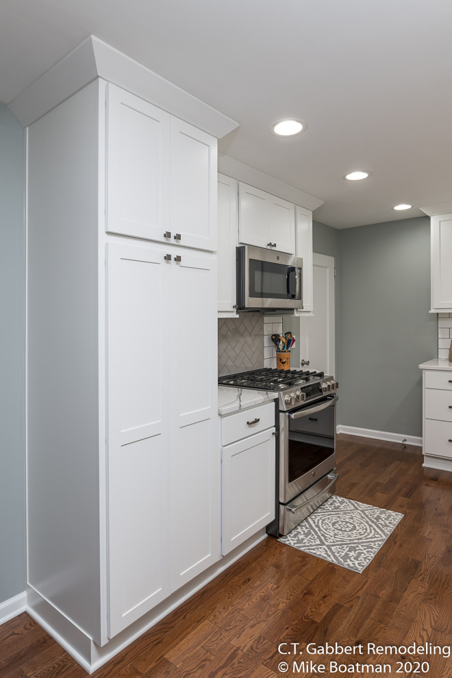 Kitchen - transitional kitchen idea in Chicago