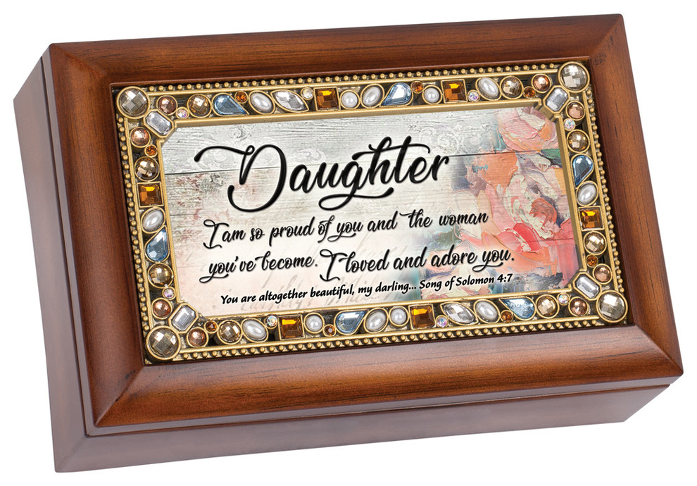 Music Keepsake Box Daughter So Proud Of You Love Traditional Decorative Boxes By New And Exciting Dicksons And Jozie B Houzz