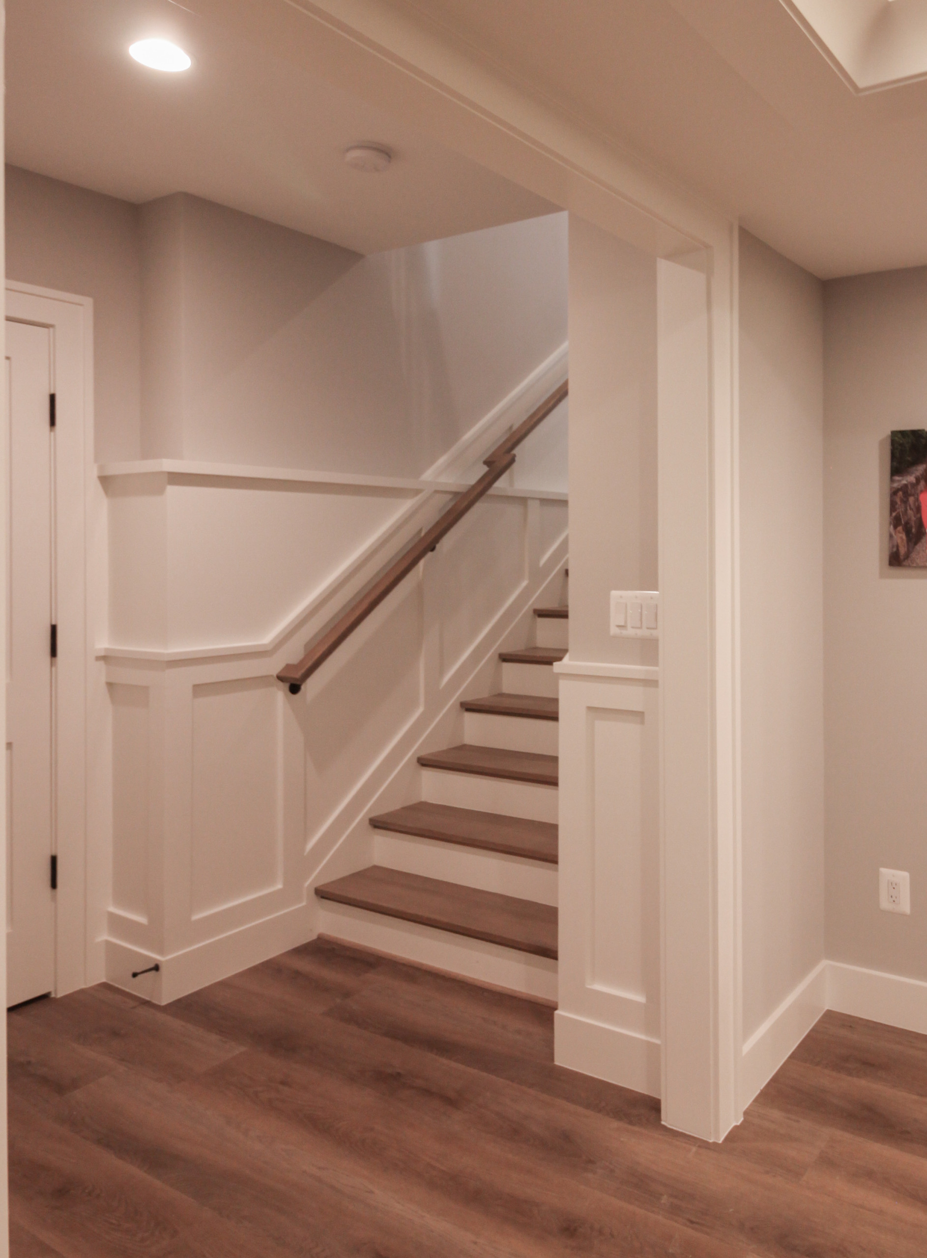 87_Welcoming and Functional Contemporary U-shaped Staircase, Arlington, VA 22207