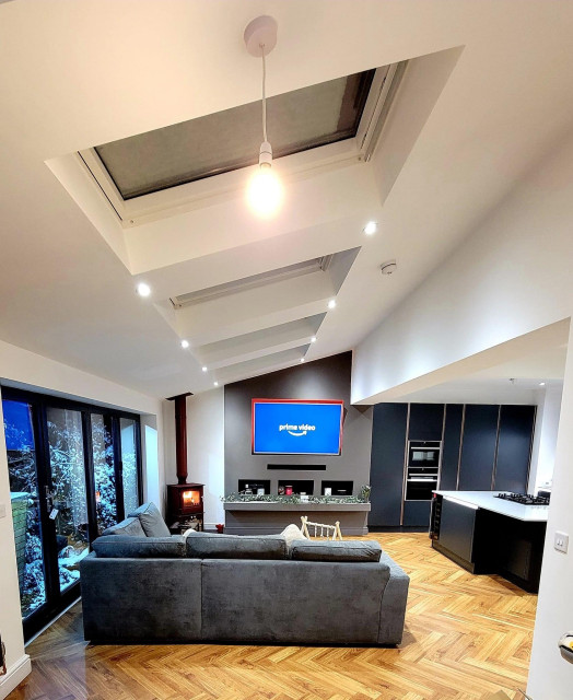 Kitchen Extension West London contemporary-vardagsrum
