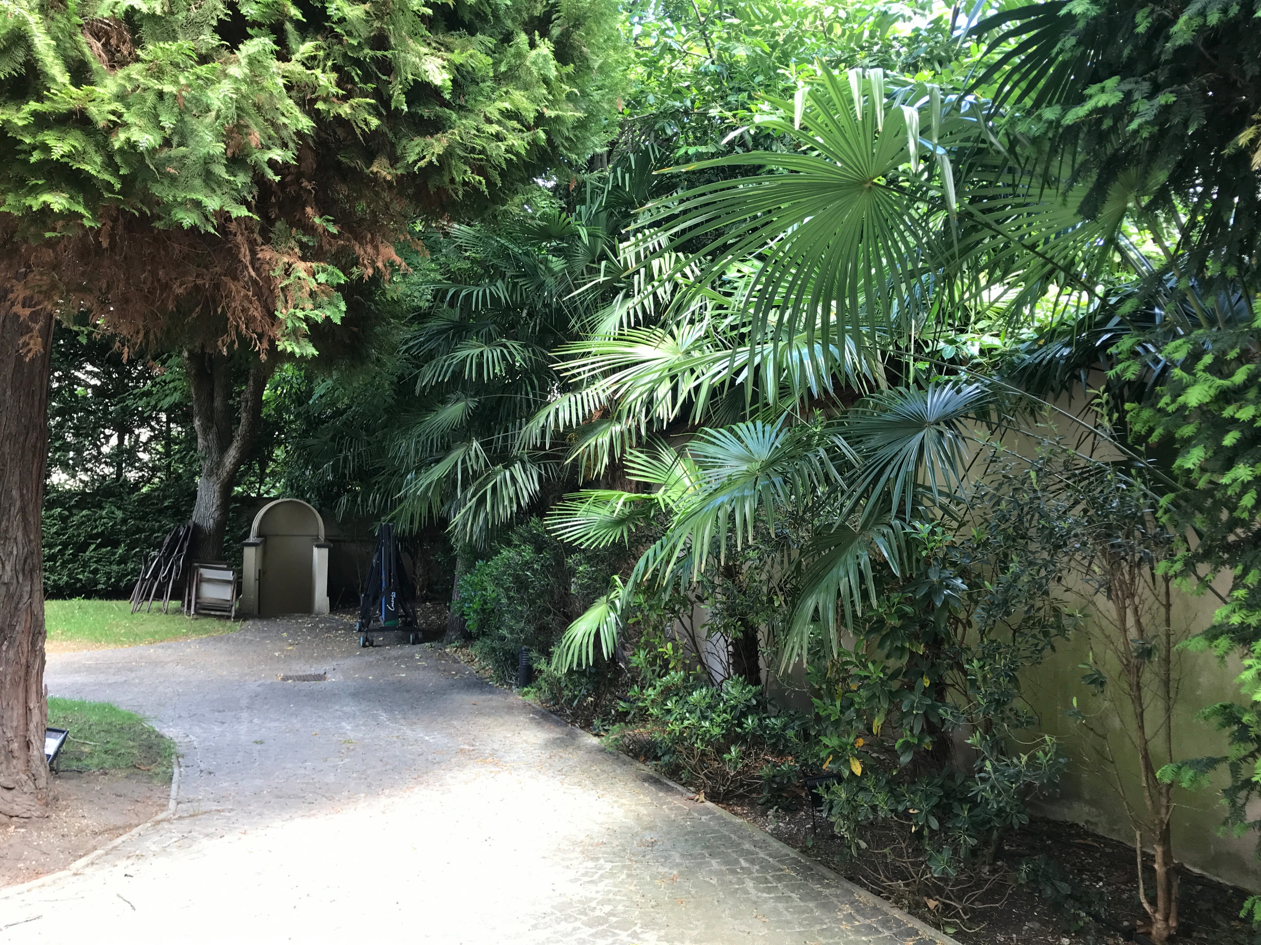 Jardin structuré à la française