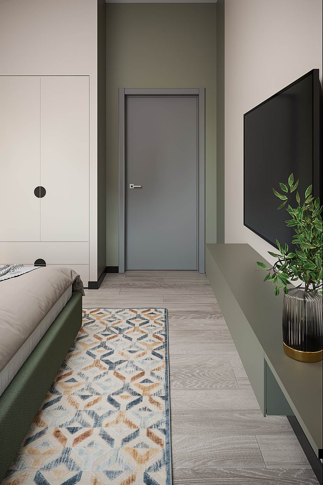 Дизайн интерьера дом 71 м² фьюжн Ольховка Кантри Клаб