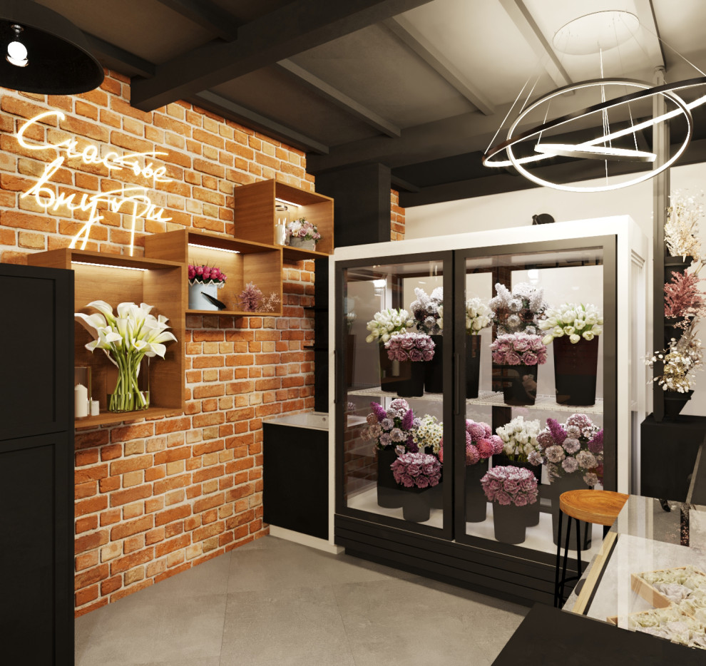 Коммерция. Двухэтажный Цветочный магазин 32 м²