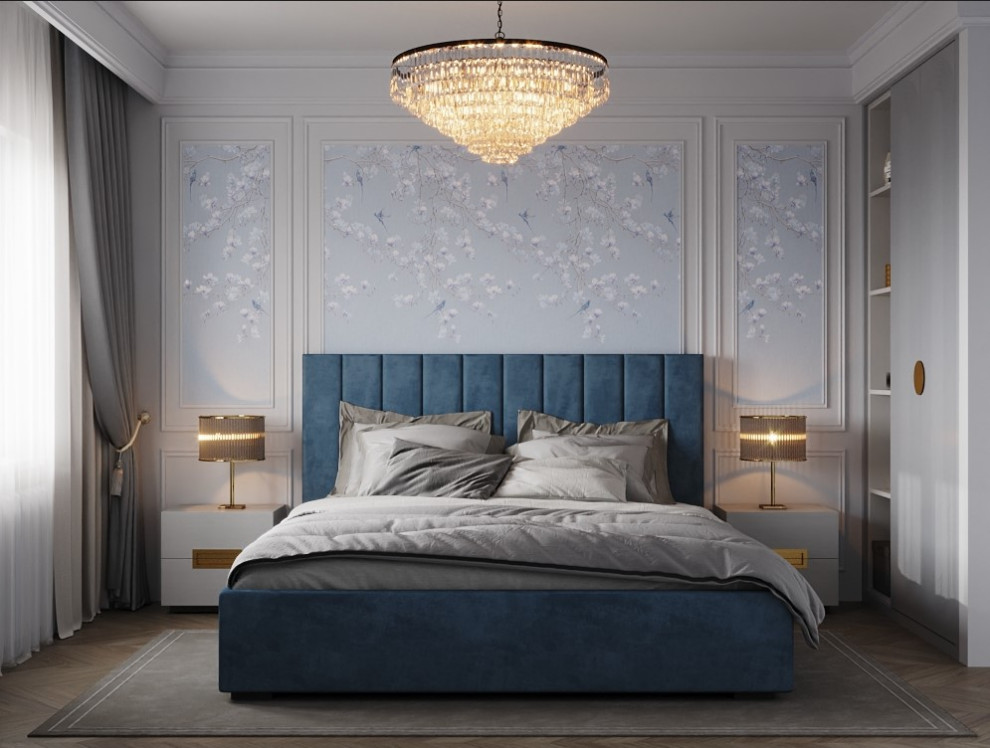 Спальня в стиле неоклассика