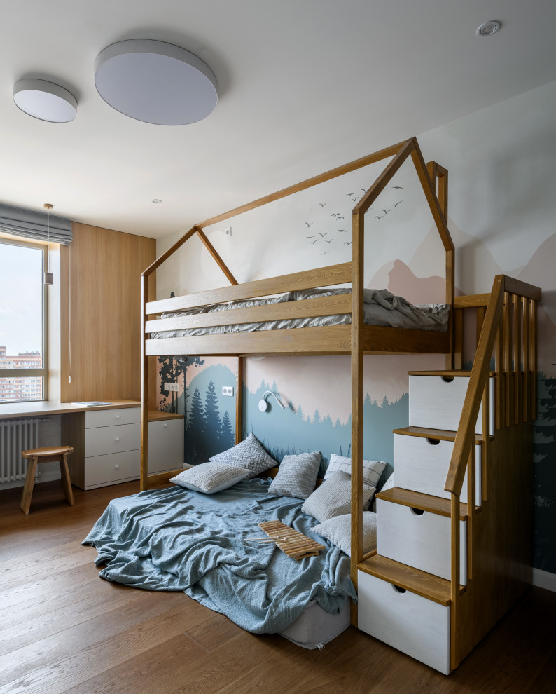 Деревенский сканди в городской квартире