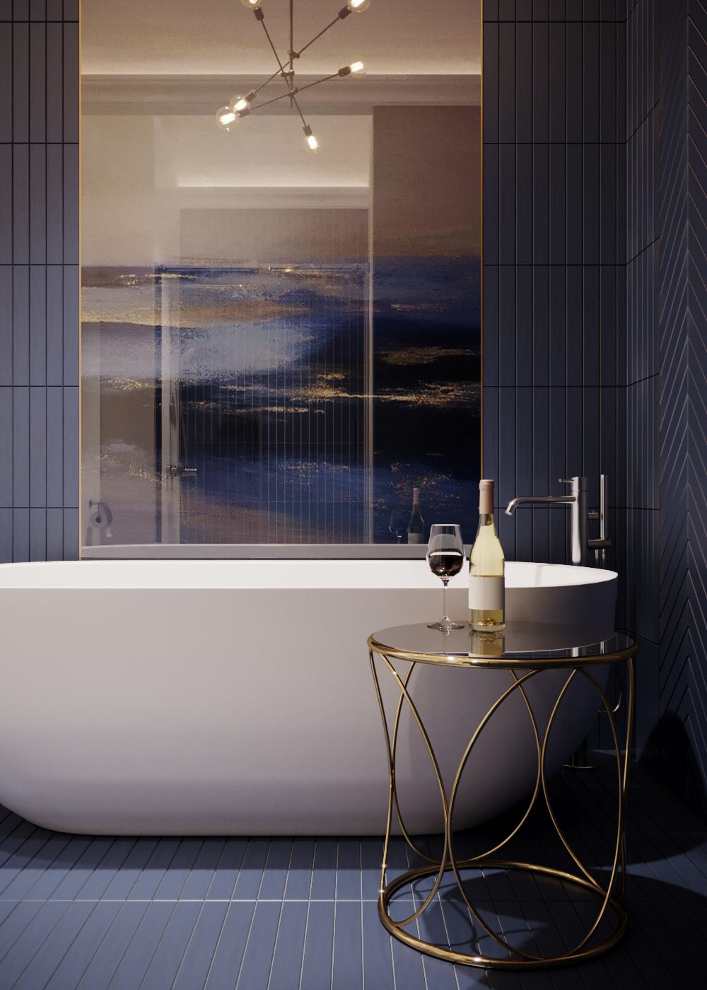 Санузел. Дизайн-проект квартиры в Москве