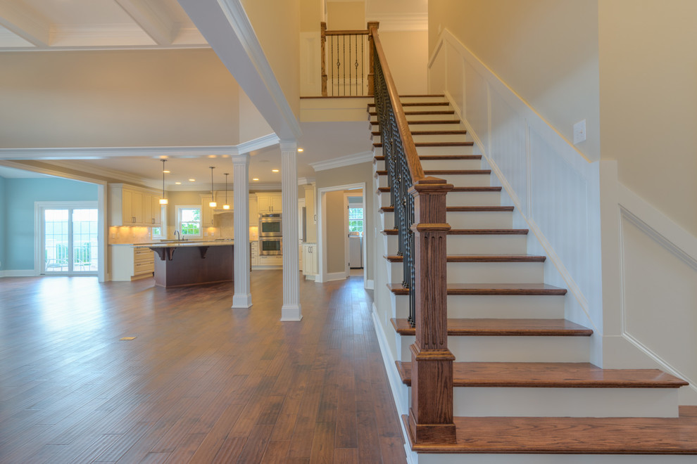 Blacksburg VA Custom Home Transitional DC Metro by Stateson Homes