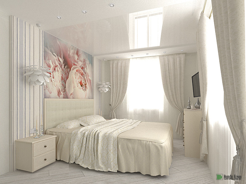 Дизайн-проект интерьера спальни