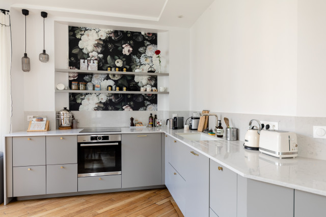 Projet Trocad&eacute;ro scandinavian-kitchen