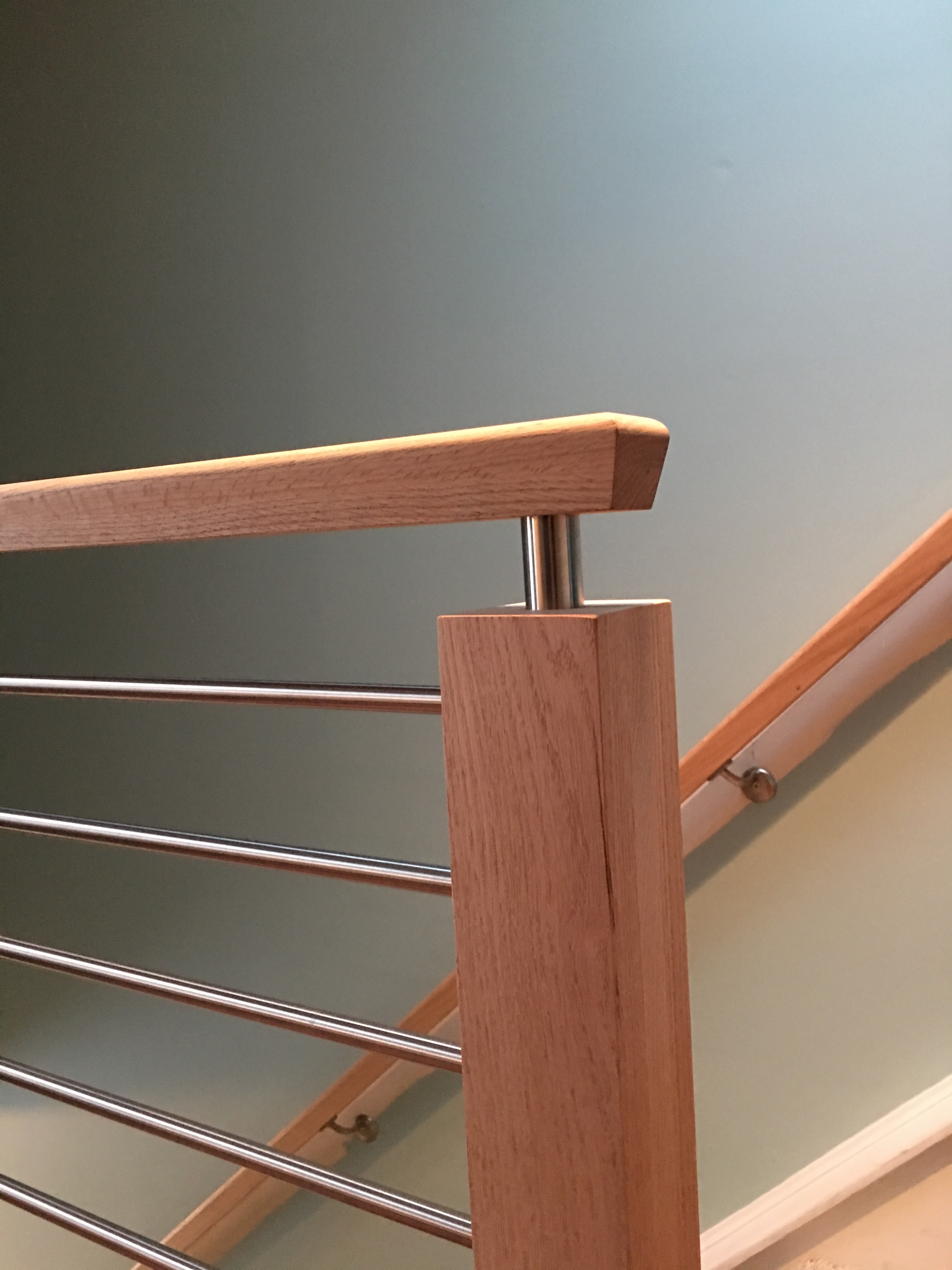 Custom stainless cable rail