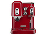 KitchenAid KES2102ER Pro Line Series 7 1/2 cup Espresso Coffee Maker w/  Milk Frother, Red