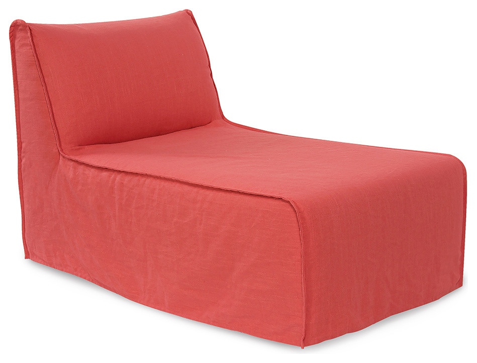 Howard Elliott Slub Pod Lounge Cover Linen Contemporary Slipcovers